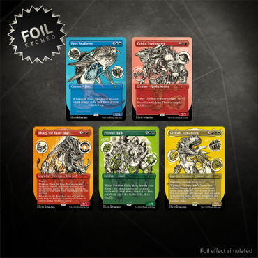 Secret Lair: Monster Anatomy 101 Foil
