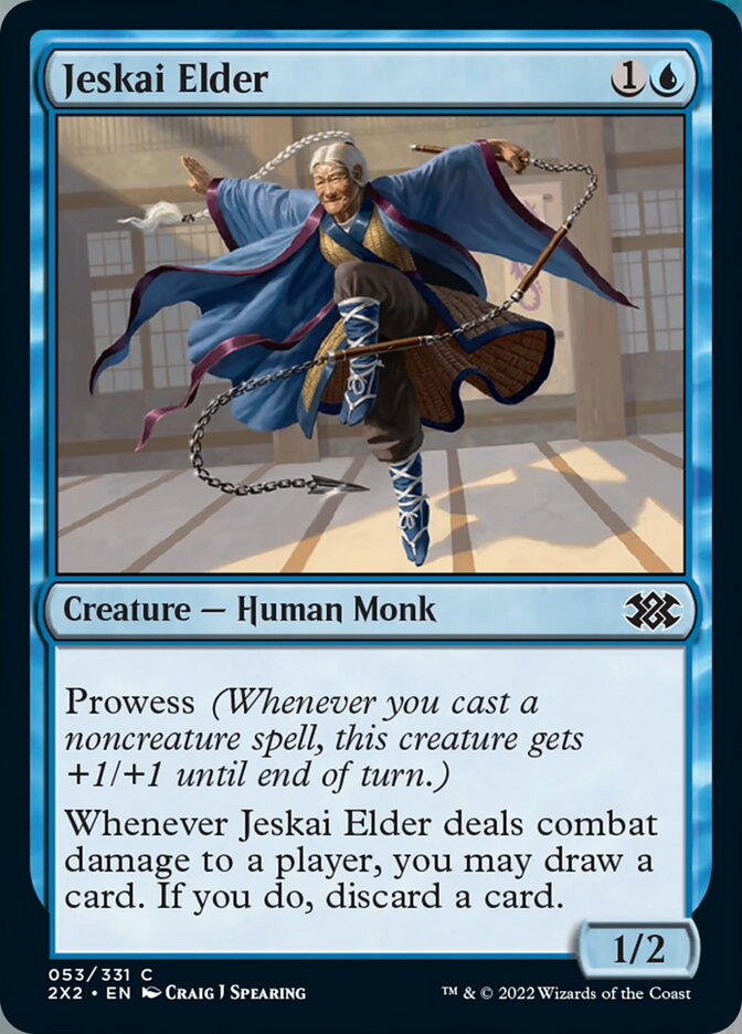 Jeskai Elder [Double Masters 2022] | Pandora's Boox