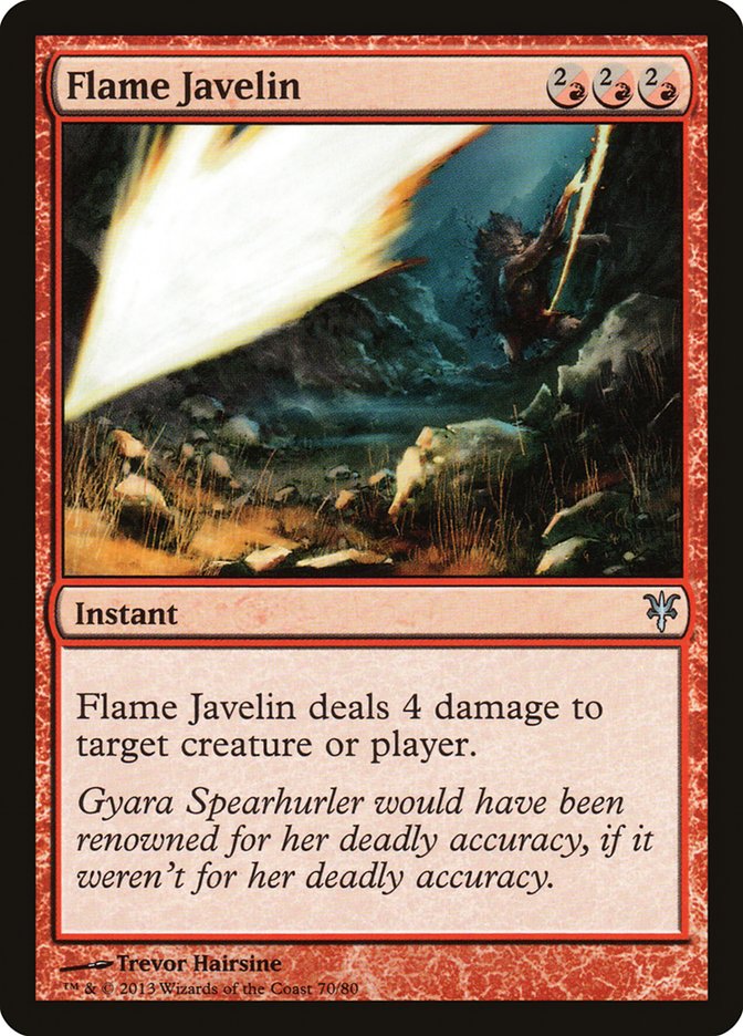 Flame Javelin [Duel Decks: Sorin vs. Tibalt] | Pandora's Boox