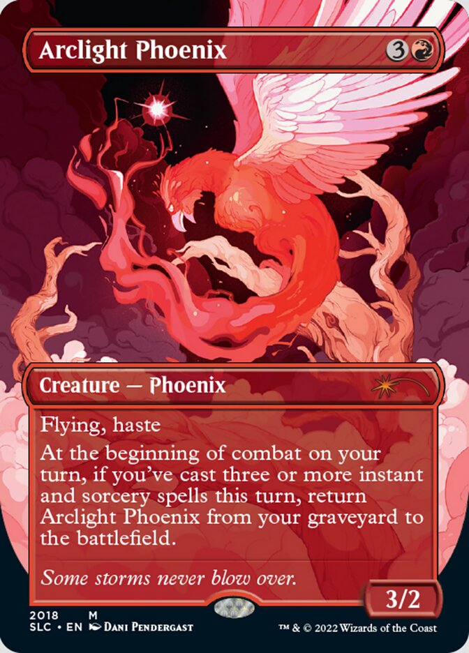 Arclight Phoenix (Borderless) [Secret Lair 30th Anniversary Countdown Kit] | Pandora's Boox