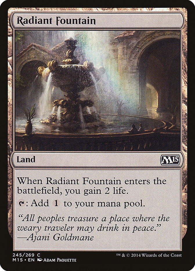 Radiant Fountain [Magic 2015] | Pandora's Boox