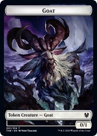 Goat // Satyr Double-Sided Token [Theros Beyond Death Tokens] | Pandora's Boox
