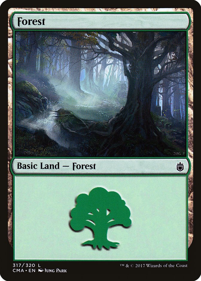 Forest (317) [Commander Anthology] | Pandora's Boox