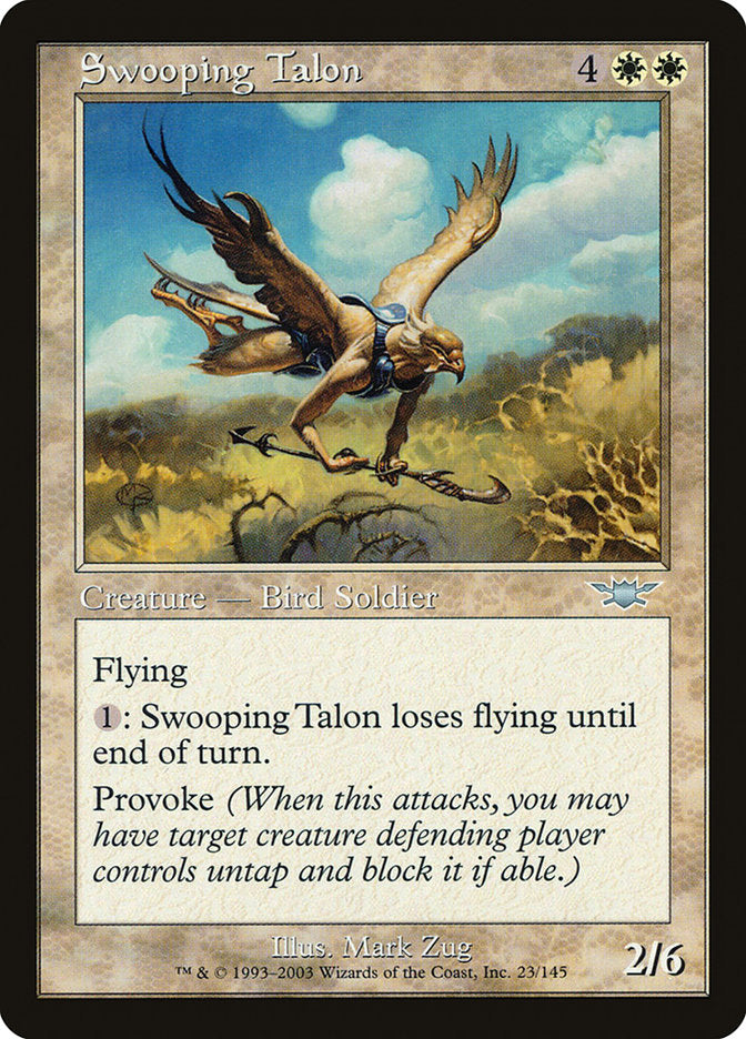 Swooping Talon [Legions] | Pandora's Boox