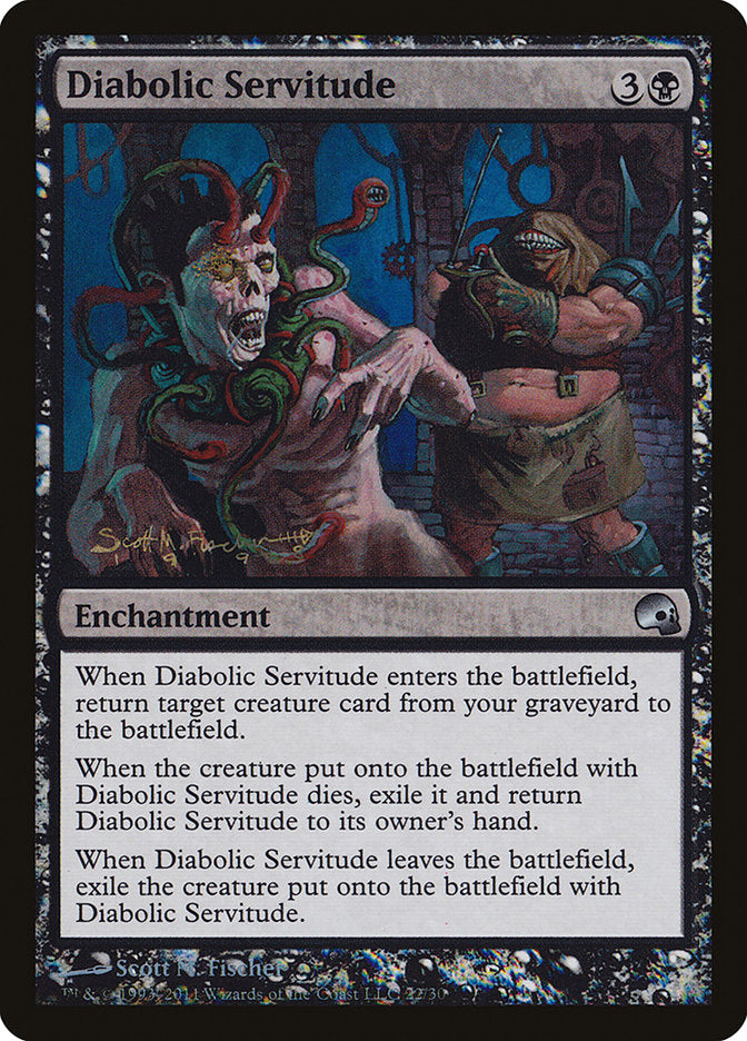 Diabolic Servitude [Premium Deck Series: Graveborn] | Pandora's Boox