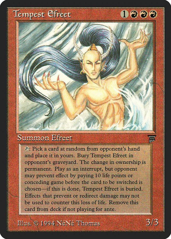 Tempest Efreet [Legends] | Pandora's Boox