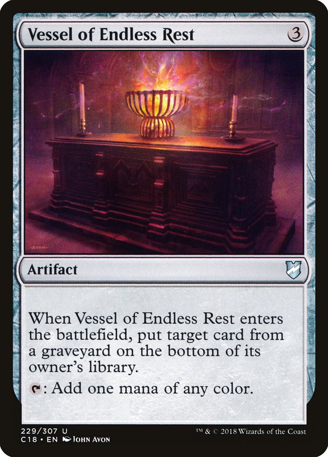 Vessel of Endless Rest [Commander 2018] | Pandora's Boox