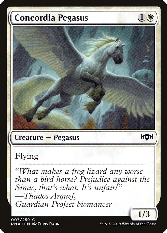 Concordia Pegasus [Ravnica Allegiance] | Pandora's Boox