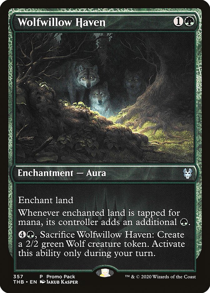 Wolfwillow Haven (Promo Pack) [Theros Beyond Death Promos] | Pandora's Boox