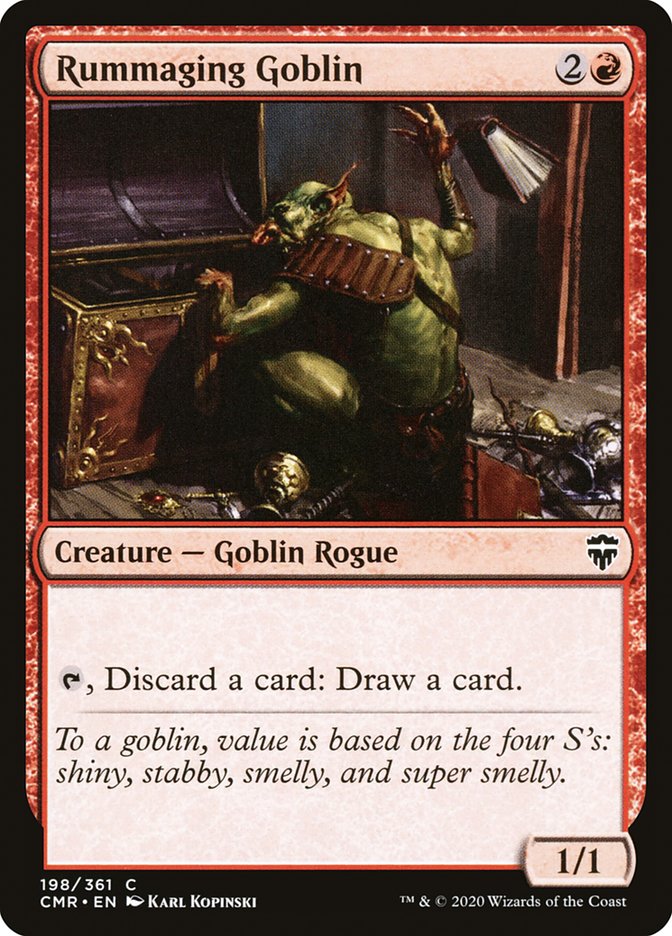 Rummaging Goblin [Commander Legends] | Pandora's Boox