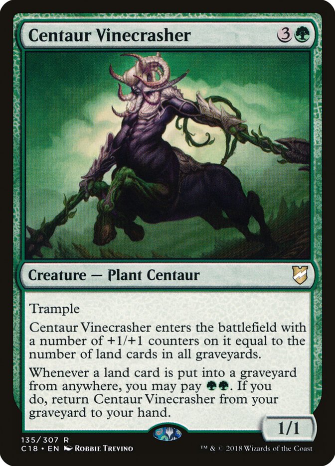 Centaur Vinecrasher [Commander 2018] | Pandora's Boox