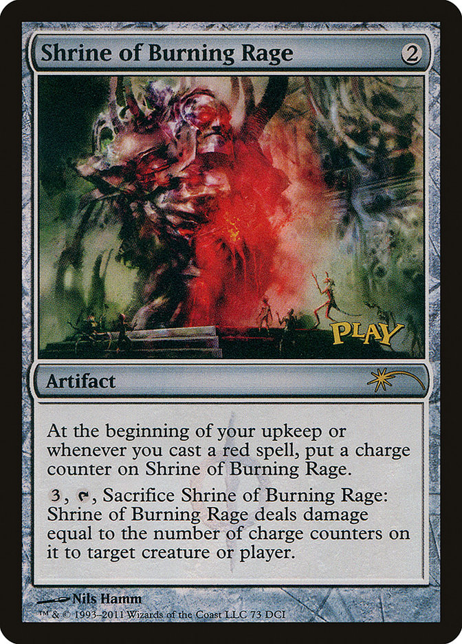 Shrine of Burning Rage [Wizards Play Network 2011] | Pandora's Boox