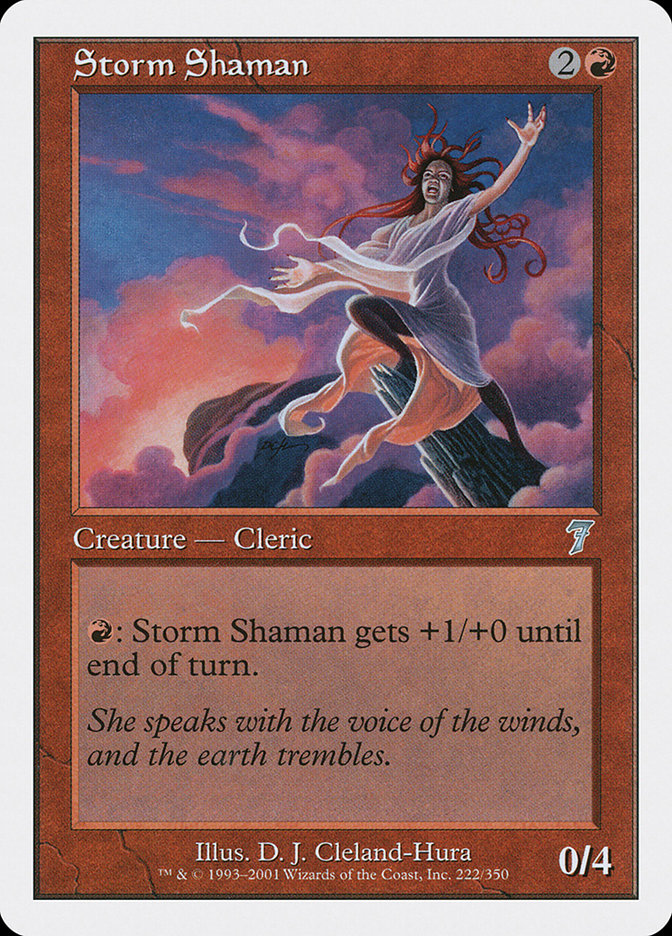 Storm Shaman [Seventh Edition] | Pandora's Boox