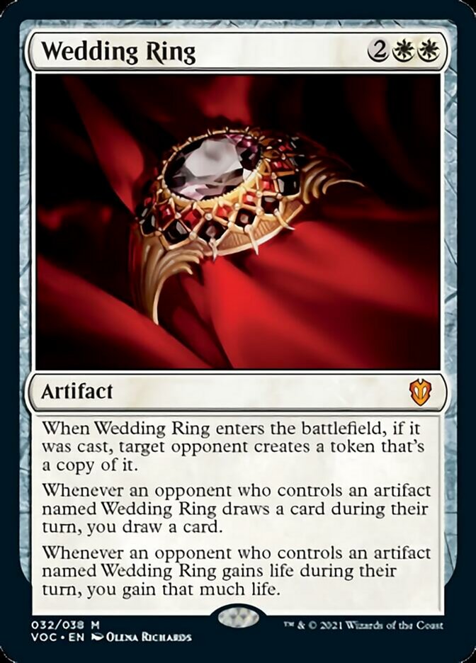 Wedding Ring [Innistrad: Crimson Vow Commander] | Pandora's Boox