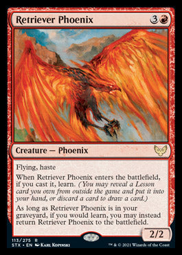 Retriever Phoenix [Strixhaven: School of Mages] | Pandora's Boox