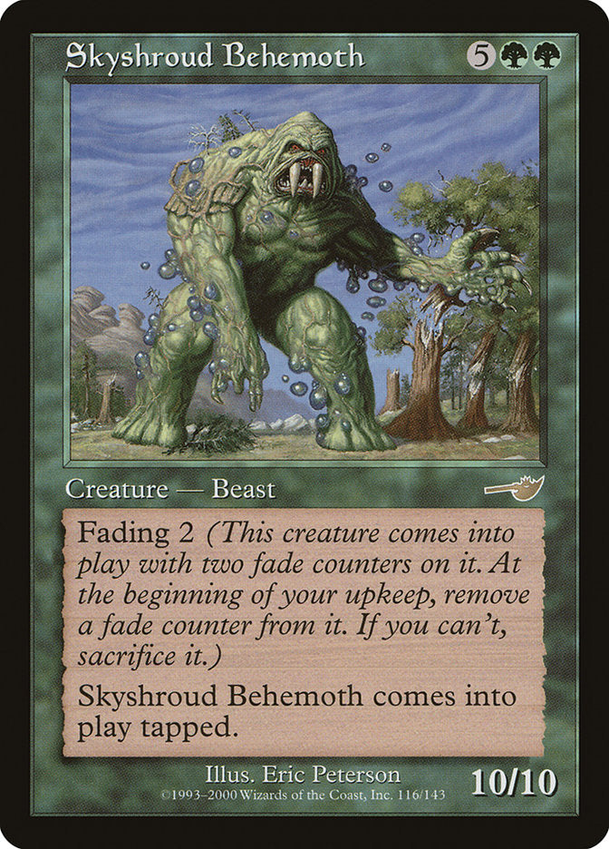 Skyshroud Behemoth [Nemesis] | Pandora's Boox