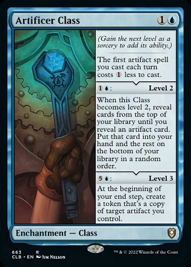 Artificer Class [Commander Legends: Battle for Baldur's Gate] | Pandora's Boox