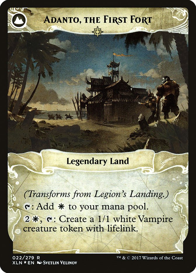 Legion's Landing // Adanto, the First Fort [Ixalan Prerelease Promos] | Pandora's Boox