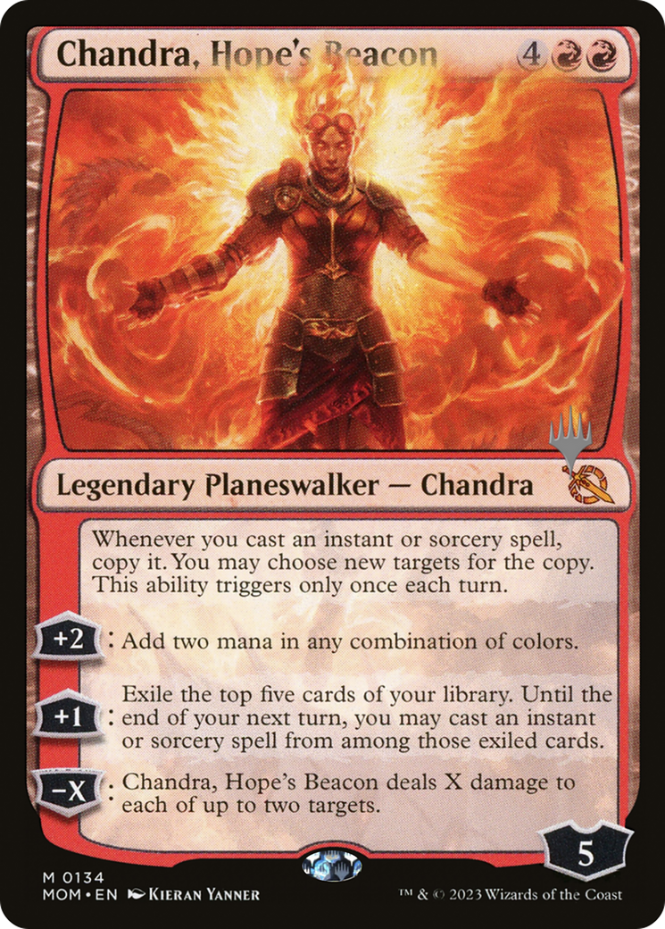 Chandra, Hope's Beacon (Promo Pack) [March of the Machine Promos] | Pandora's Boox
