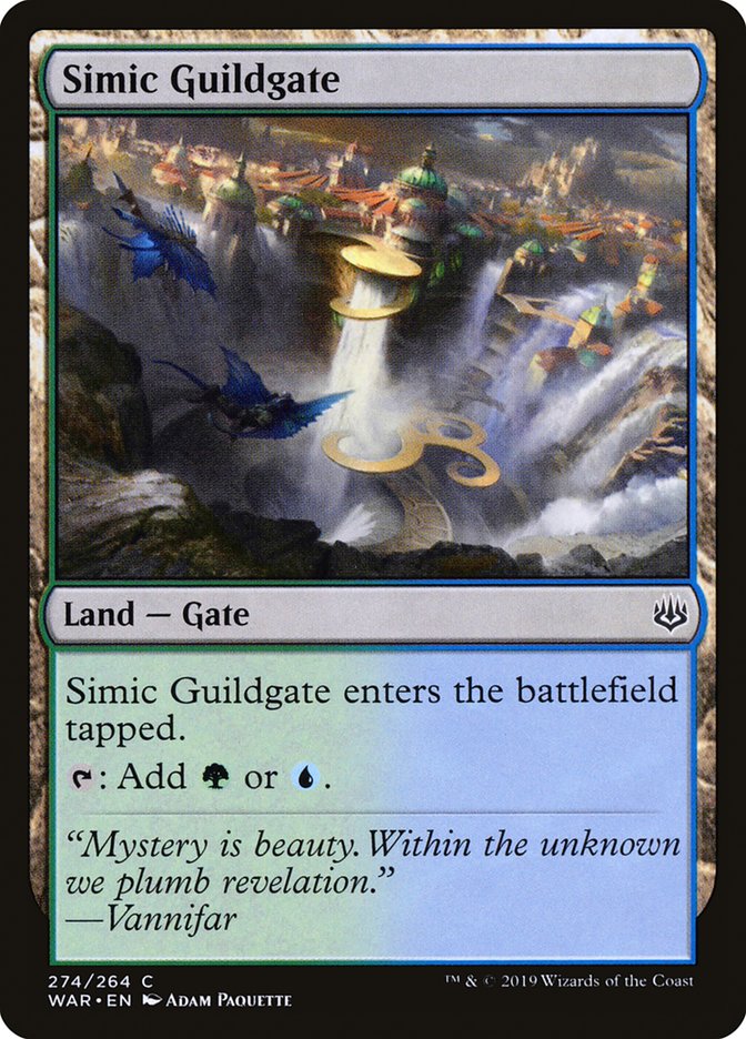 Simic Guildgate [War of the Spark] | Pandora's Boox
