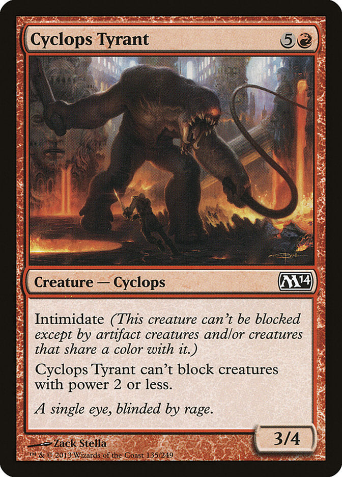 Cyclops Tyrant [Magic 2014] | Pandora's Boox
