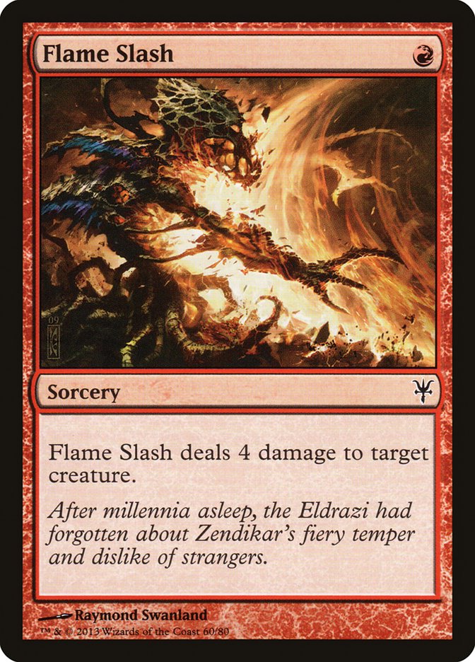 Flame Slash [Duel Decks: Sorin vs. Tibalt] | Pandora's Boox
