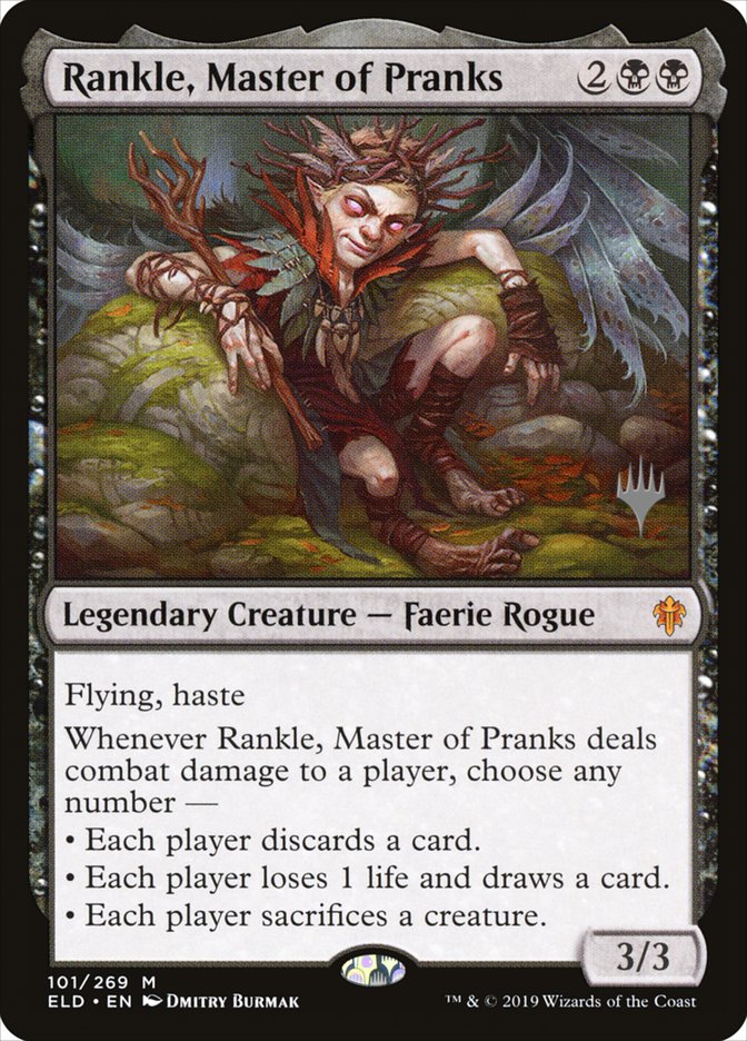 Rankle, Master of Pranks (Promo Pack) [Throne of Eldraine Promos] | Pandora's Boox