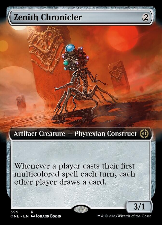 Zenith Chronicler (Extended Art) [Phyrexia: All Will Be One] | Pandora's Boox
