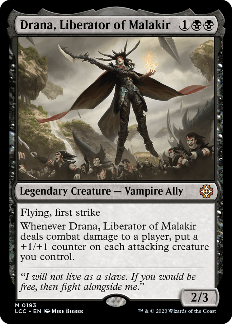 Drana, Liberator of Malakir [The Lost Caverns of Ixalan Commander] | Pandora's Boox