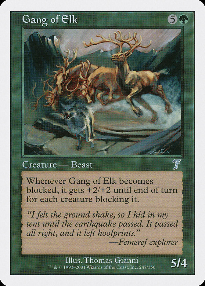Gang of Elk [Seventh Edition] | Pandora's Boox