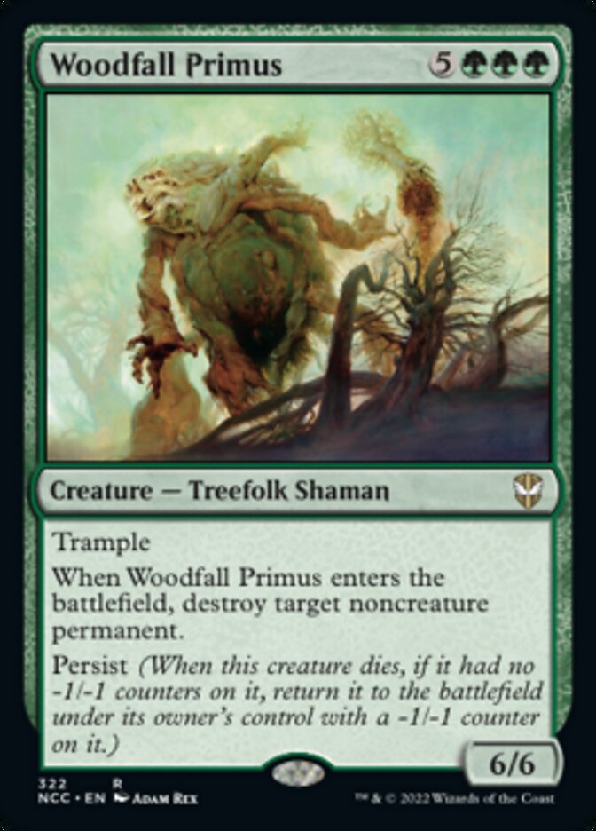 Woodfall Primus [Streets of New Capenna Commander] | Pandora's Boox