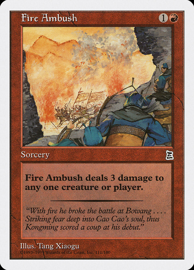 Fire Ambush [Portal Three Kingdoms] | Pandora's Boox
