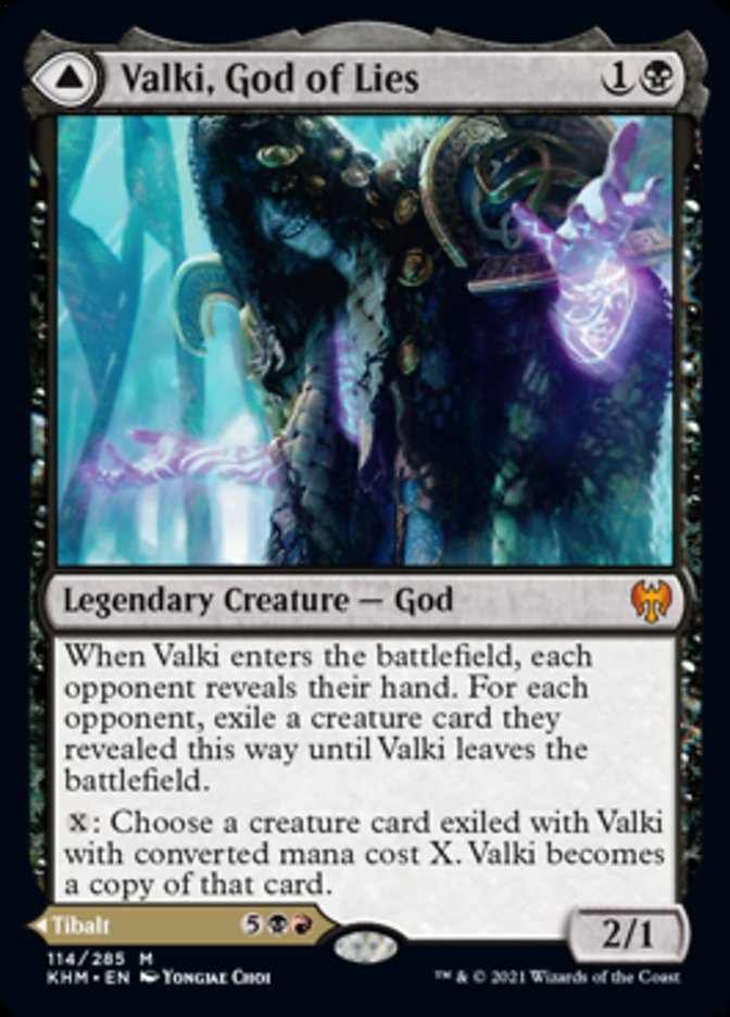 Valki, God of Lies // Tibalt, Cosmic Impostor [Kaldheim] | Pandora's Boox