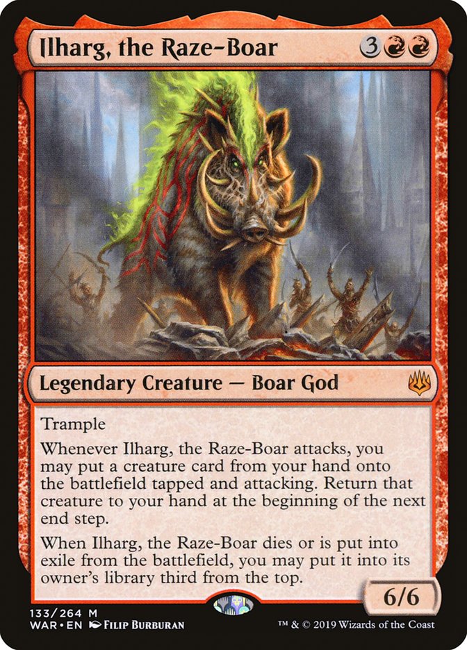Ilharg, the Raze-Boar [War of the Spark] | Pandora's Boox