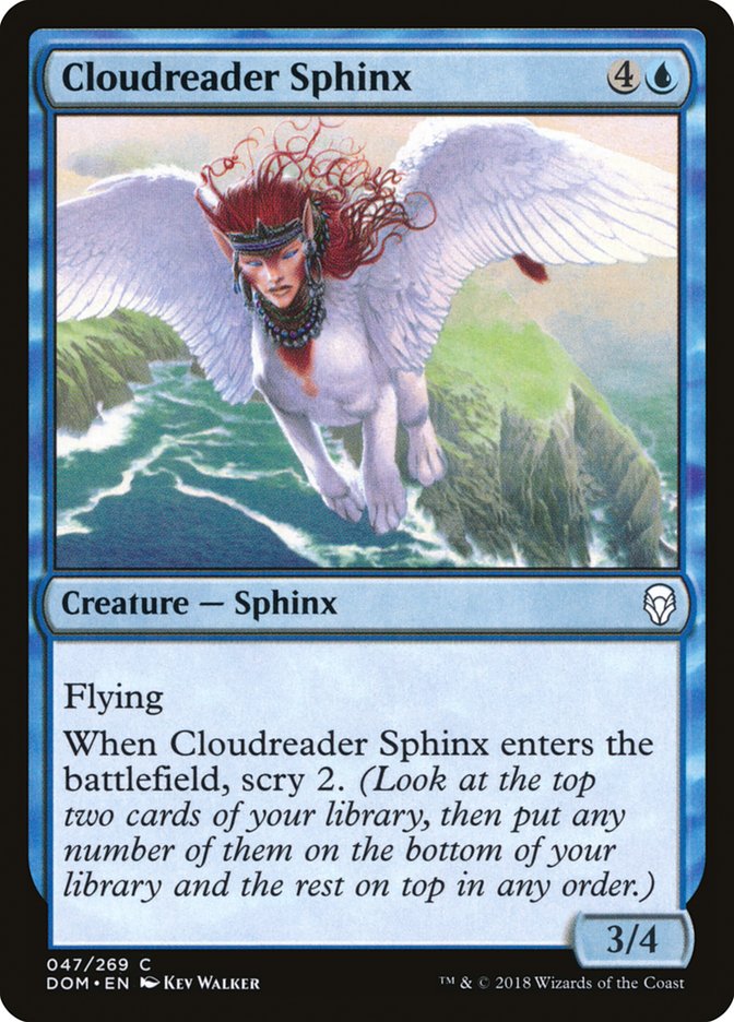 Cloudreader Sphinx [Dominaria] | Pandora's Boox