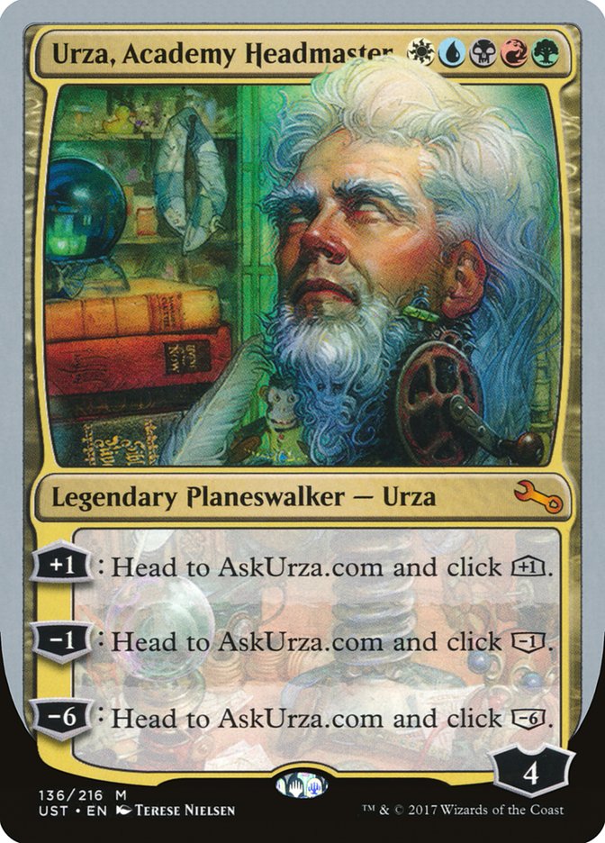Urza, Academy Headmaster [Unstable] | Pandora's Boox