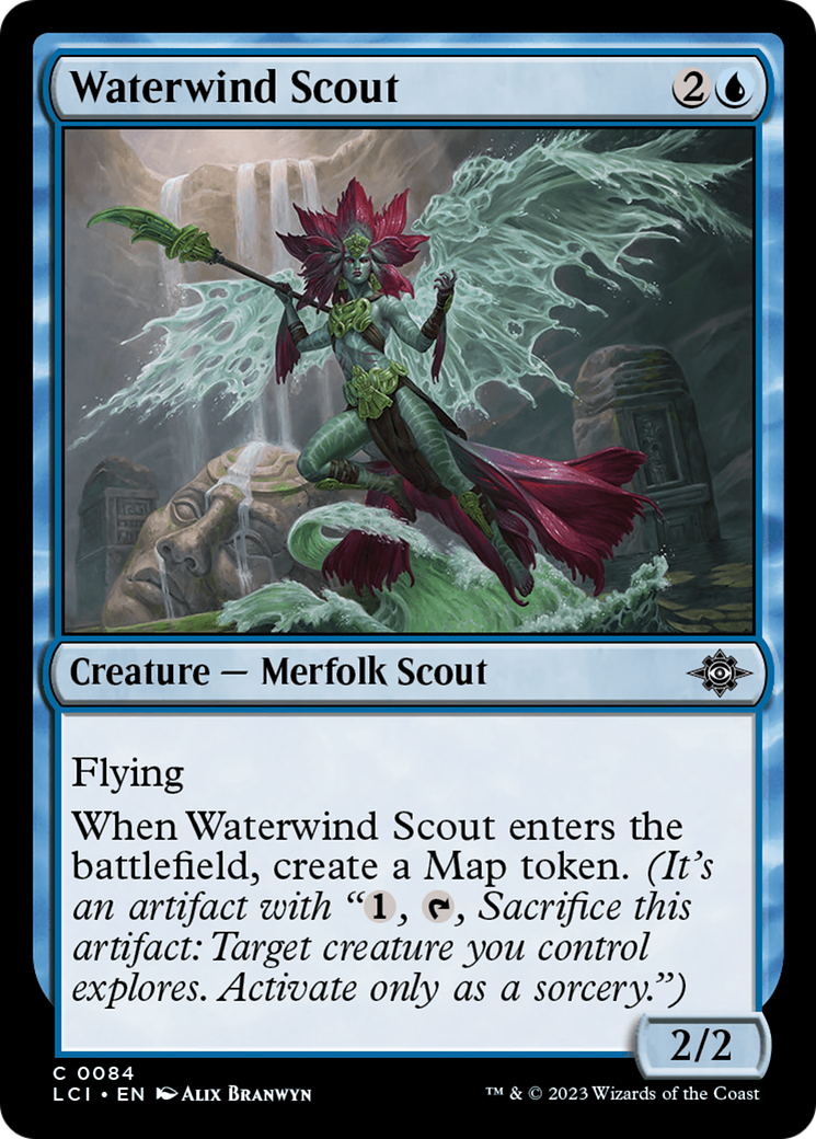 Waterwind Scout [The Lost Caverns of Ixalan] | Pandora's Boox