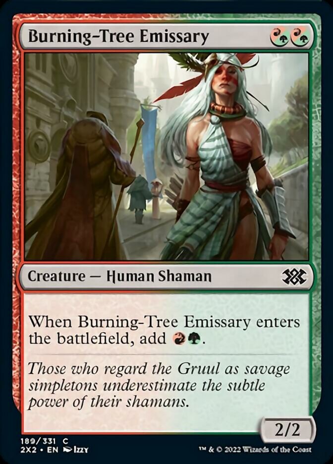 Burning-Tree Emissary [Double Masters 2022] | Pandora's Boox
