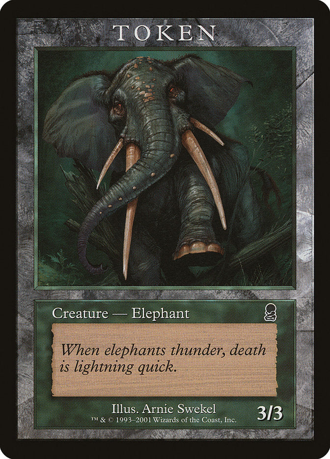 Elephant Token [Magic Player Rewards 2002] | Pandora's Boox