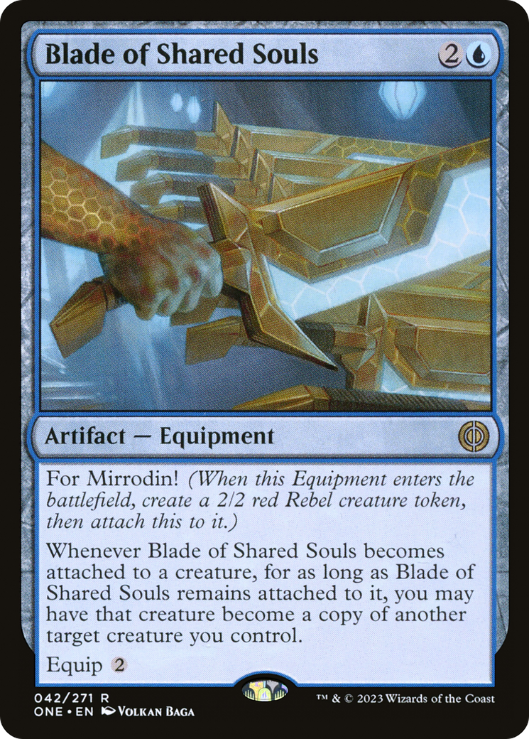 Blade of Shared Souls [Phyrexia: All Will Be One] | Pandora's Boox