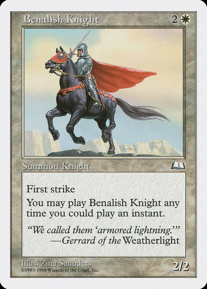 Benalish Knight [Anthologies] | Pandora's Boox