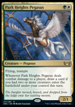 Park Heights Pegasus (Promo Pack) [Streets of New Capenna Promos] | Pandora's Boox