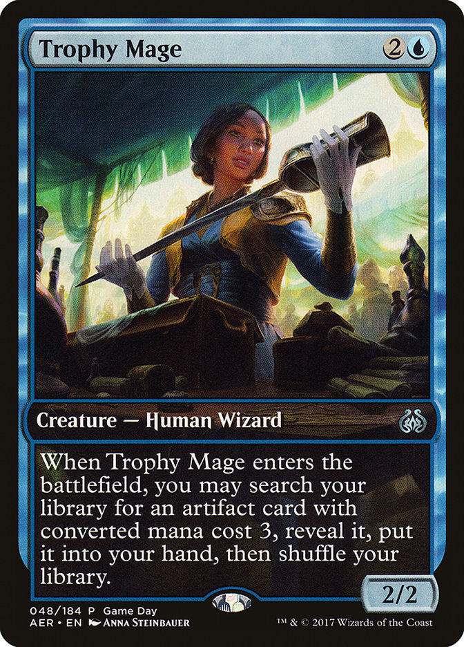 Trophy Mage (Game Day) [Aether Revolt Promos] | Pandora's Boox
