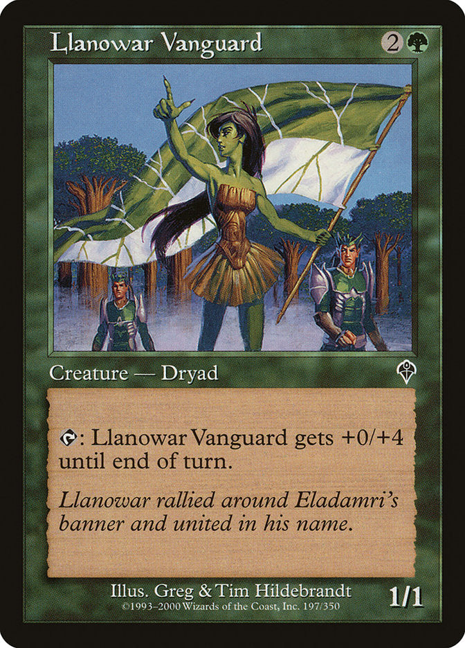 Llanowar Vanguard [Invasion] | Pandora's Boox
