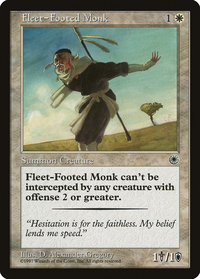 Fleet-Footed Monk [Portal] | Pandora's Boox