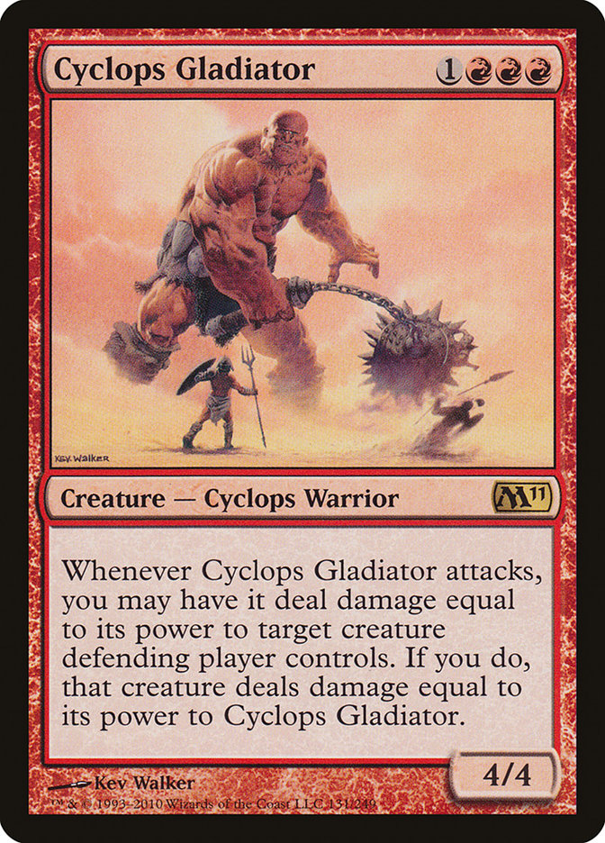Cyclops Gladiator [Magic 2011] | Pandora's Boox