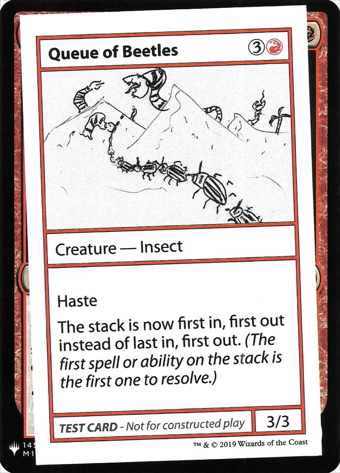 Queue of Beetles [Mystery Booster Playtest Cards] | Pandora's Boox