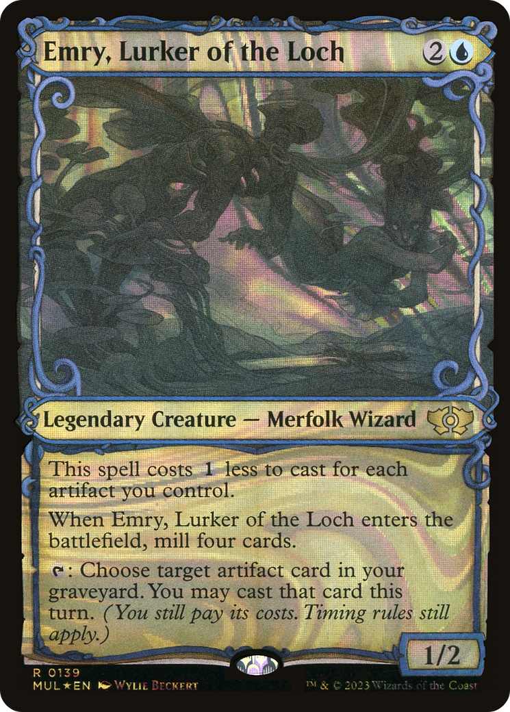 Emry, Lurker of the Loch (Halo Foil) [Multiverse Legends] | Pandora's Boox