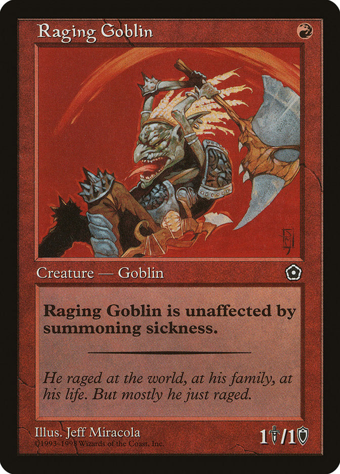 Raging Goblin [Portal Second Age] | Pandora's Boox