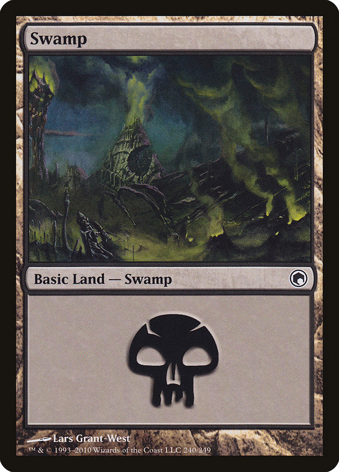 Swamp (240) [Scars of Mirrodin] | Pandora's Boox
